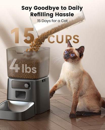 Automatic Wifi Cat Feeder